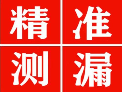 织金尚嘉漏水精准查找